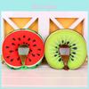 Fruit Shaped Plush Neck Pillow With Foam Beads For Home Office Decor Gift