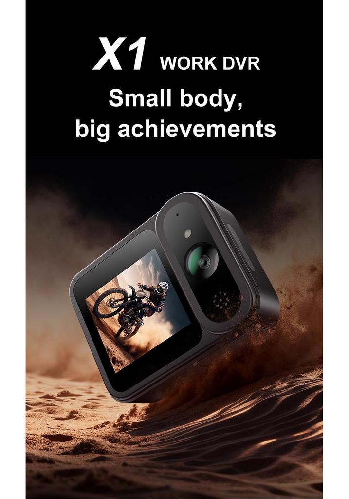 Wireless HD Magnetic Thumb Action Camera with Ultra-long Battery for Outdoor Cycling