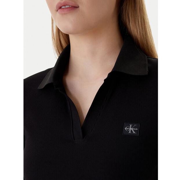 Блузка Calvin Klein Ls Woven Label