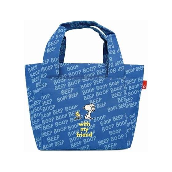 [Rootote] 8402 Snoopy Small Free Standing Tote Bag IP Deli Peanuts
