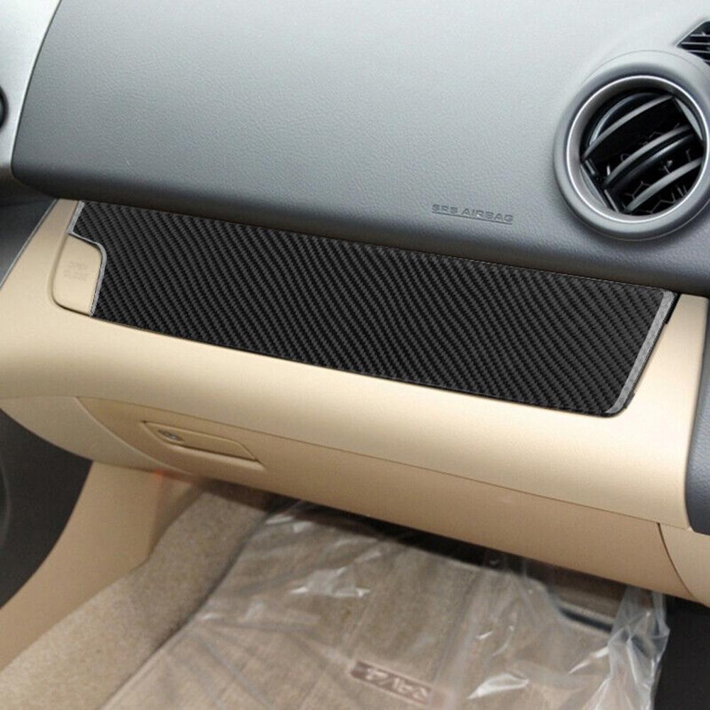 1Pcs Glove Box Sticker Anti-corrosion Black Car Styling