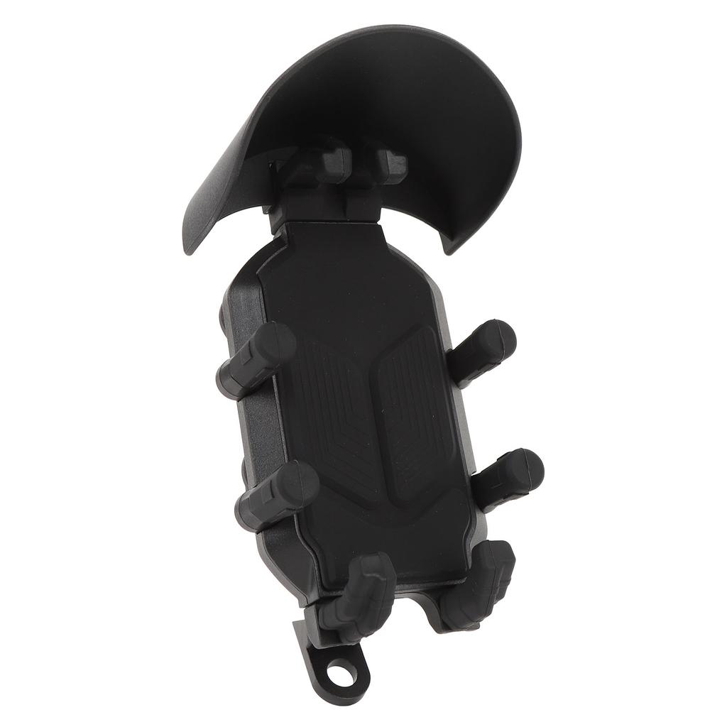 Motorcycle Phone Mount with Vibration Dampener and Safety Lock Adjustable Handlebar Phone Bracket Fo