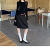 Women's Autumn Pullover: Stylish, Slim-Fit Knitwear with a Mature, Sophisticated Vibe