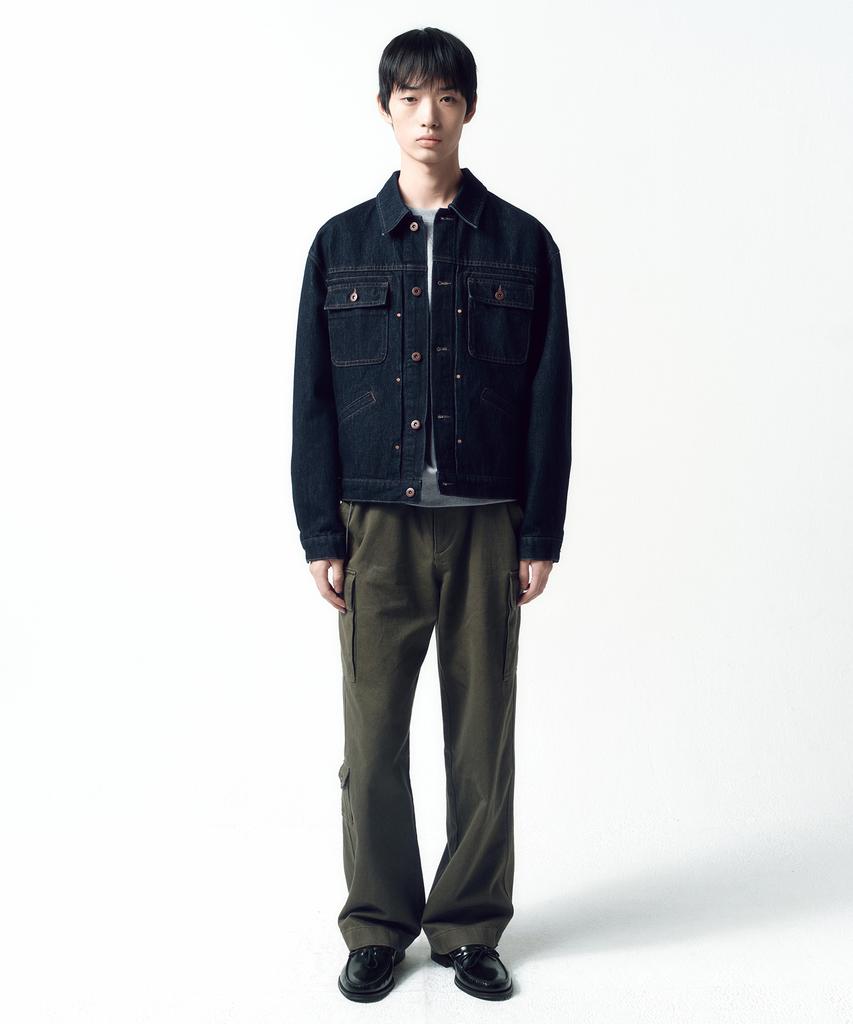 Insilence Type-2 Trucker Jacket Rinsed