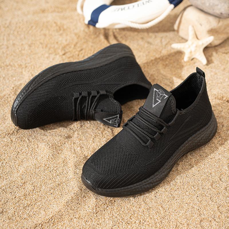 

Нескользящая Дешевая Обувь Распродажа Бесплатная Доставка Комфорт Мужские Летние Кроссовки Дышащие Мужские Кроссовки 39 чёрный