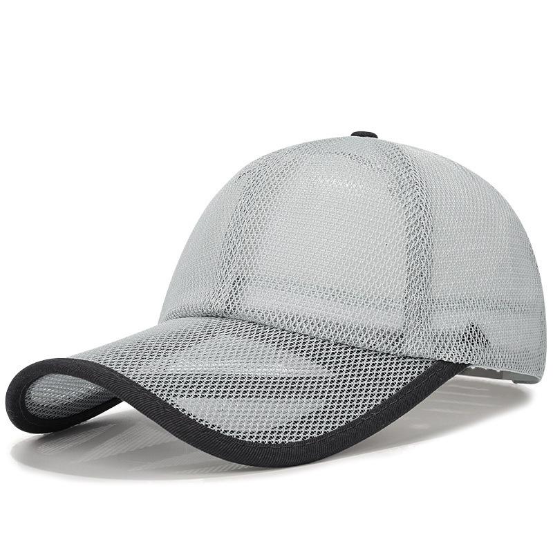 Sommer Männer Hut Durchbrochene Krempe Atmungsaktives Mesh Cap Outdoor Sports Sonnenschutz Baseball Frauen Sonnenhut