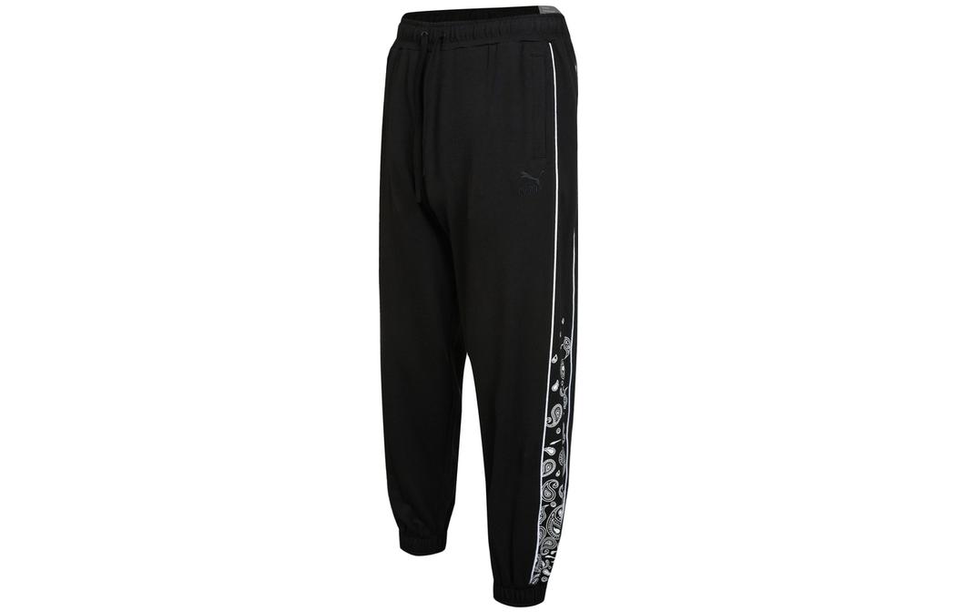 PUMA FW22 Knitted Sweatpants Unisex Black 539524-01 L