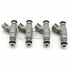 0280155976 Set of 4 Fuel Injectors for 2001-2003 Chrysler PT Cruiser 2.4L L4 Gas