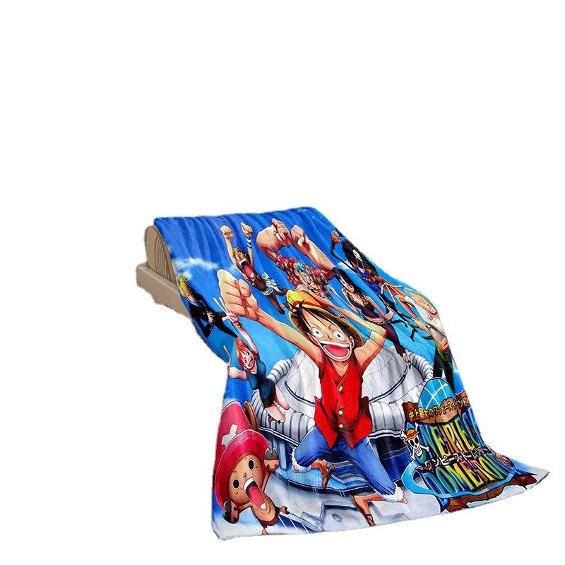 Flannel Fleece Blanket 3D Printed Sofa Blanket Thickened Blanket