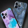 Luxury Phone Case For iPhone 16 15 14 11 Pro Max 13 12 XS X XR 7 8 Plus Shockproof Marble Ink Wash Cover Protect Funda