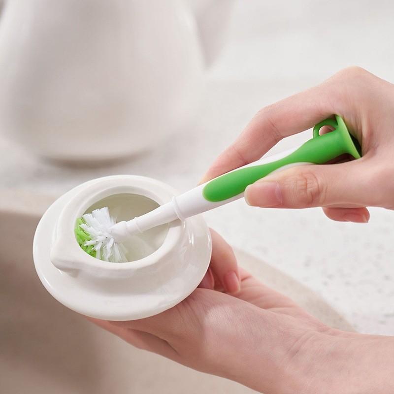 Base Cup Suction Brush For Glassware Cleaning And Home Kitchen Drain Maintenance