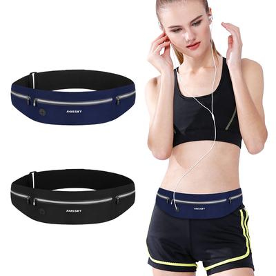 Marathon Running Bag Pockets Sports Waist Bag Women Men Mobile Phone Case Holder Fitness Outdoor Waist Pack Belts Waterproof Bag