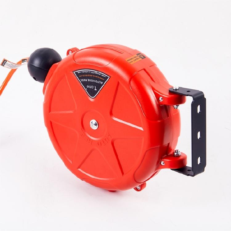 Functional Garden Hoses Reel with Wear Resistant PU Material 180° Swivel Hoses Reel for Long Lasting Performances