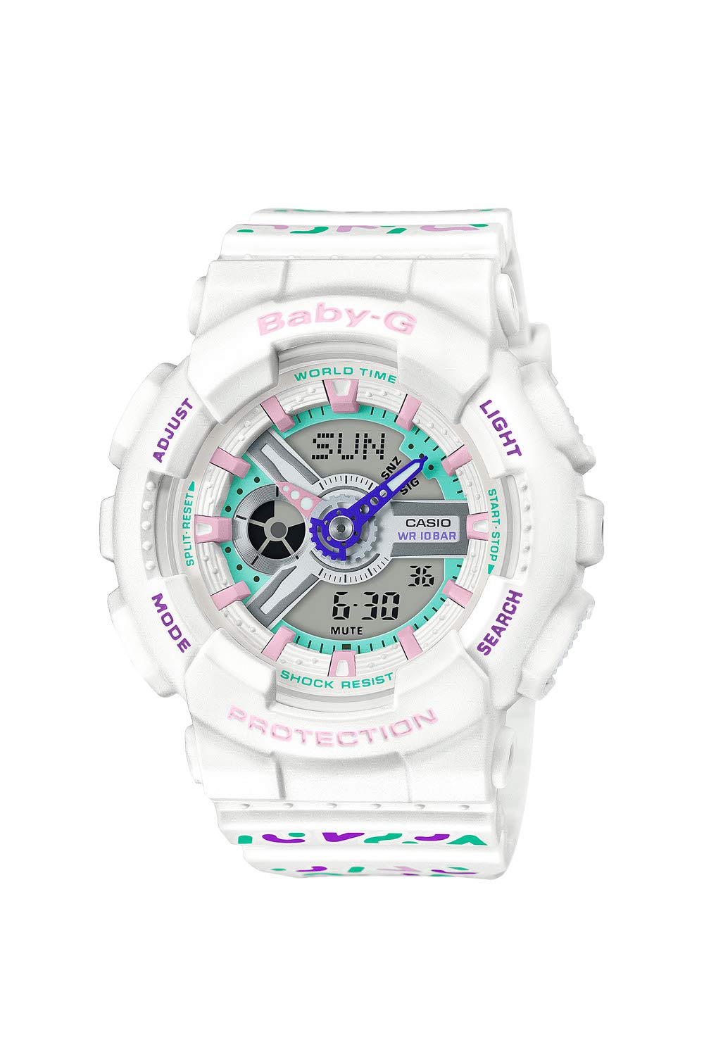 

Часы Baby Gee с геометрическим узором Multi [Casio] BA-110TH-7AJF женские
