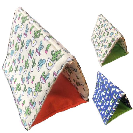 Reptile Bed Large Space Breathable Habitat Shelter Bearded Dragon Resting Tent Bed Small