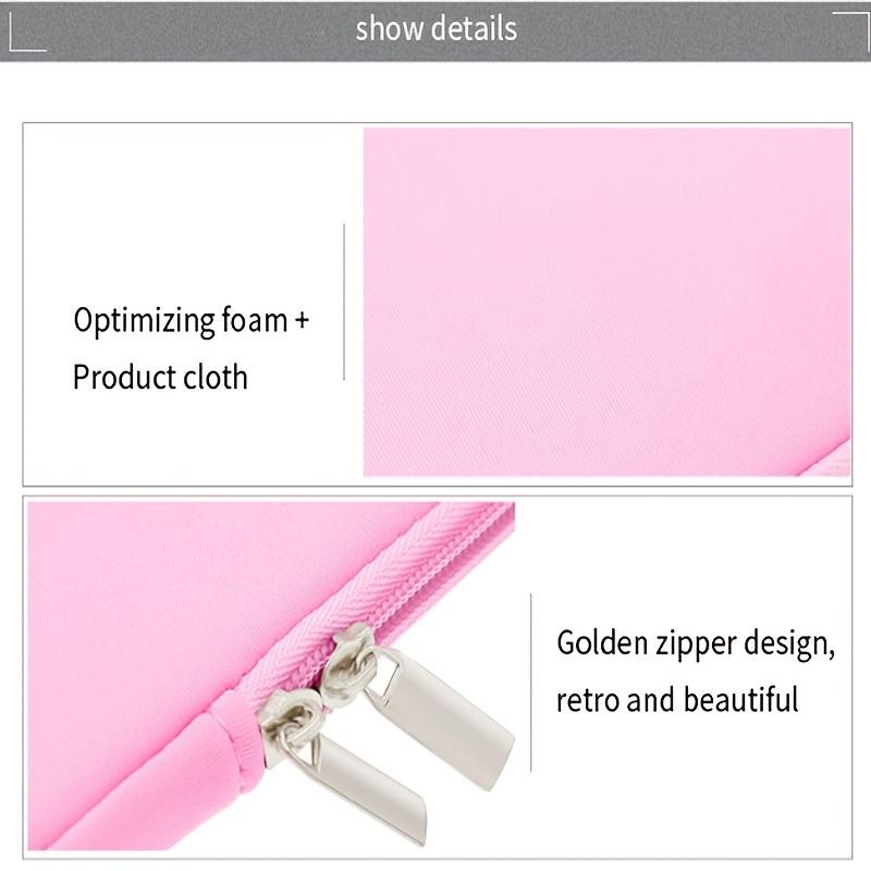 11/13/15Inch Laptop Sleeve Case Protective Soft Padded Zipper Cover Carrying Computer Bag Compatible with Notebook Tablet