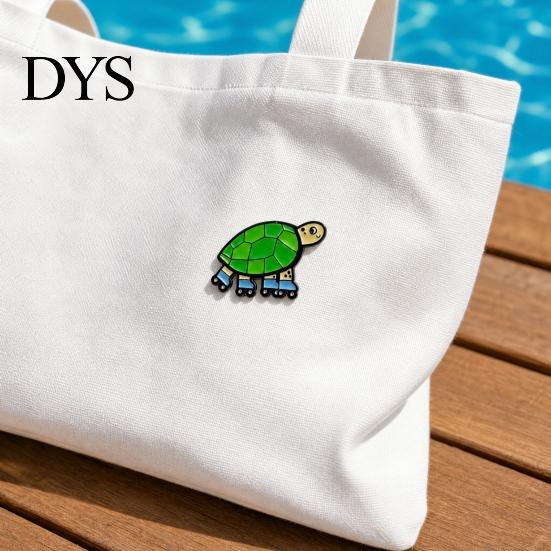 Wear-resistant Animal Brooch Sea Brooch, Cute Marine Creature Creative Metal Badge, Cartoon Summer Style Ocean Styling Hard Enamel Pins for Schoolbag