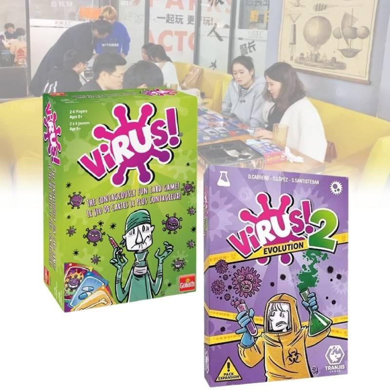 Živá karetní hra o virové infekci pro rodinnou zábavu a zábavná setkání