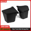 Trunk Organizer For Tesla Model Y Juniper Launch Refresh 2025 2026 Rear Trunk Storage Bins Side Box Organiser Trim Accessories