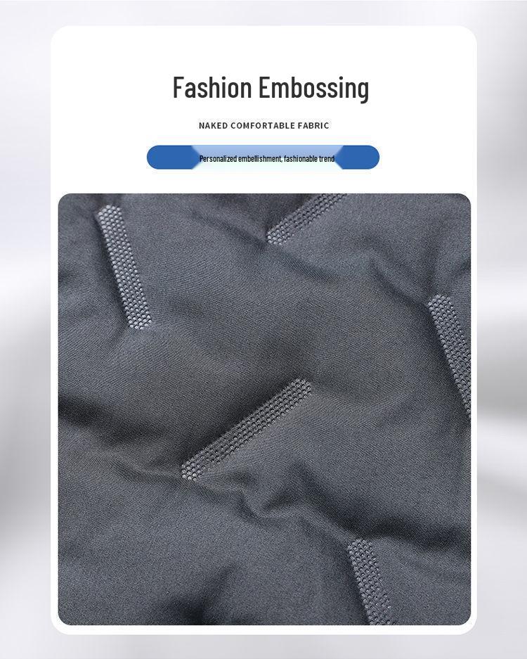 Men's Fleece-Lined Lamb Wool Jacket, Warm, Versatile, Plus Size, Autumn/Winter Coat for Youth/Middle-Aged.