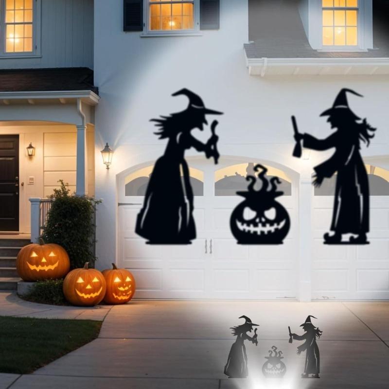 Halloween Metallwanddekoration