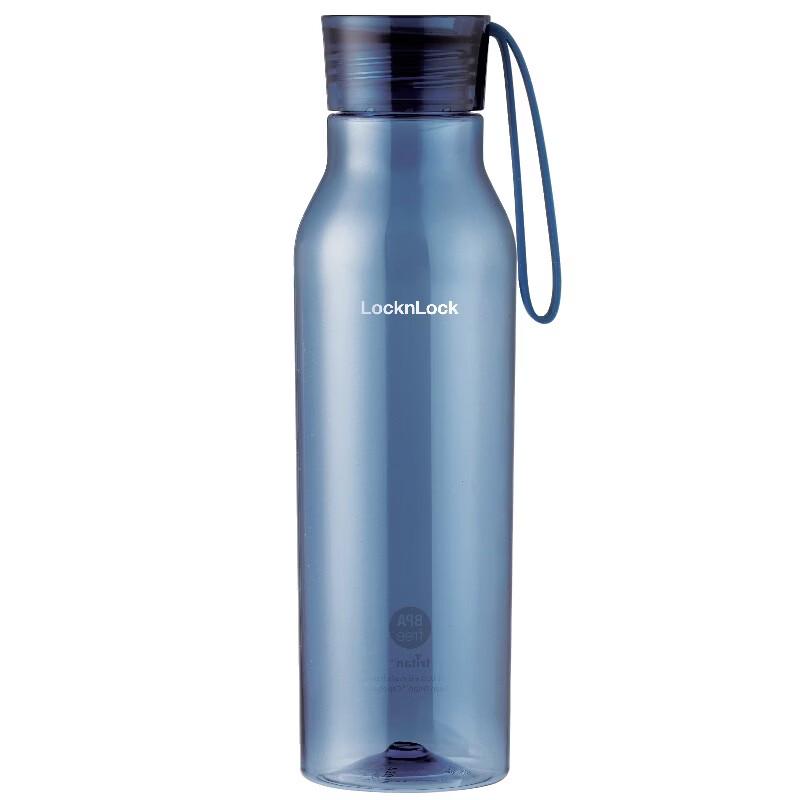 LOCK&LOCK 550ML Blue Ceramic Stainless Steel Water Bottle