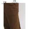 Teenie Weenie Men's American Retro Washed Loose Straight Cargo Jeans