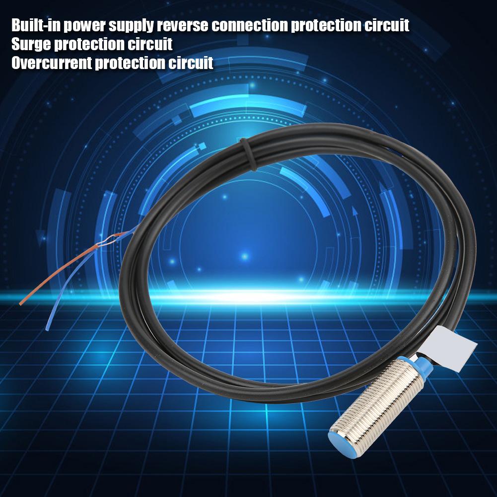 Czujnik zbliżeniowy Czujnik zbliżeniowy Mały Magnetyczny Metalowy Krótka Obudowa DC 035V Normalnie Otwarty