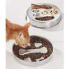 Slow Feeder Dog Bowl Fun Bloat Stop Pet Bowl for Fast Eater,Slows Down Pet Eating Stainless Steels Dog Food Bowls