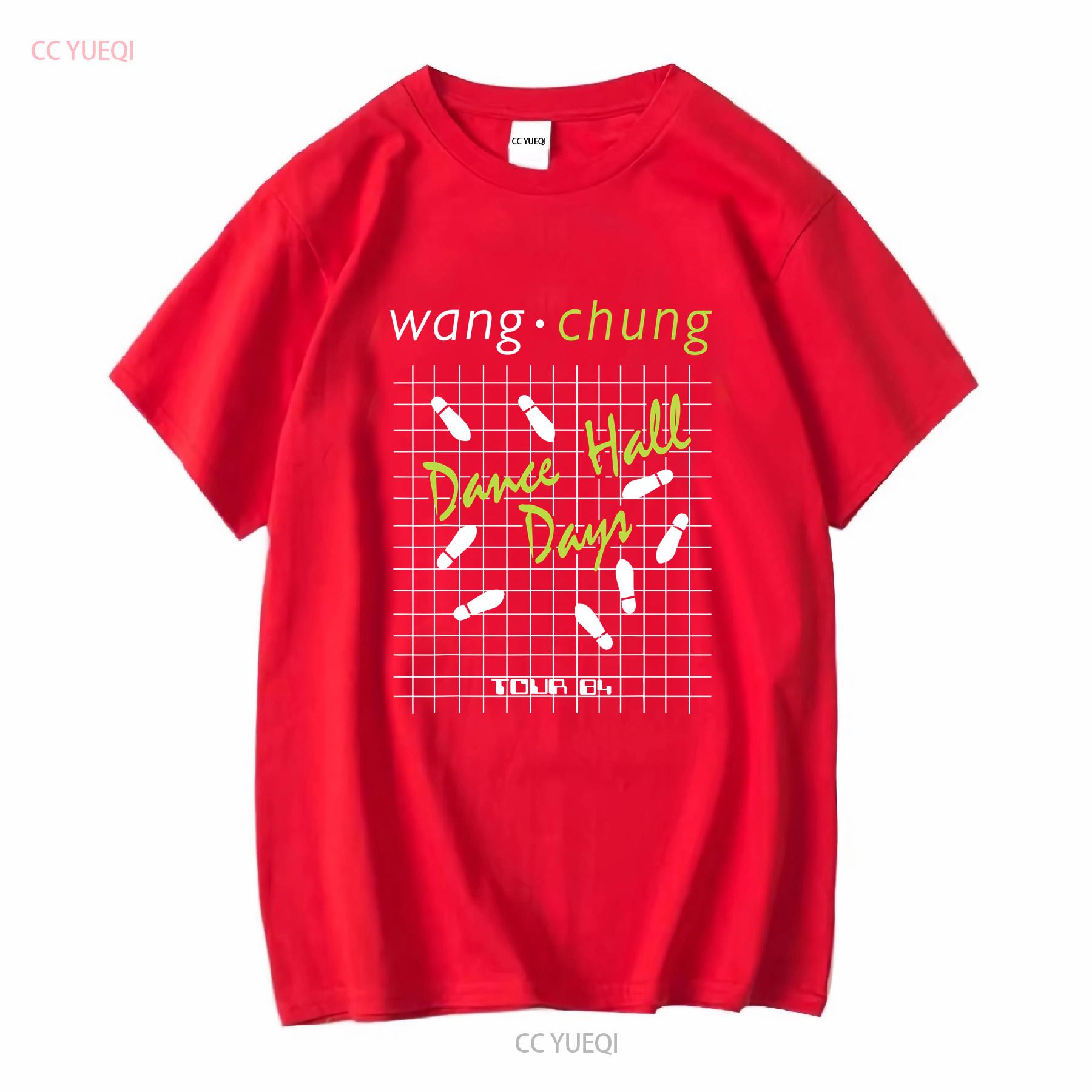 Футболка Wang Chung DHD 1984 Tour с длинным или коротким рукавом винтажная стильная унисекс уличная одежда удобная универсальная немного S