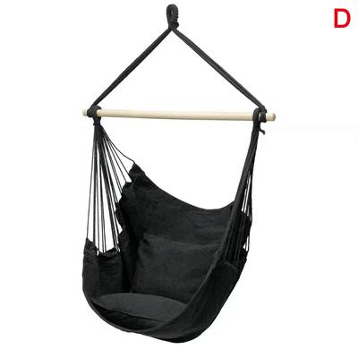 Indoor Travel Bedroom Garden Fabric Camping Rope Bed 120KG Hammock Swings Swing Seat Hanging Hammock Hammock Chair