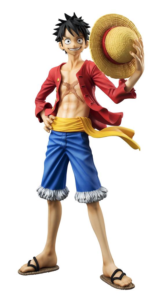 One Piece Sailing Again Monkey Luffy Scale PVC Painted Complete Figure Portrait.Of.Pirates D. Ver.2 1/8