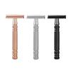 Platinum Double-Edged Safety Razor for Home Shaving