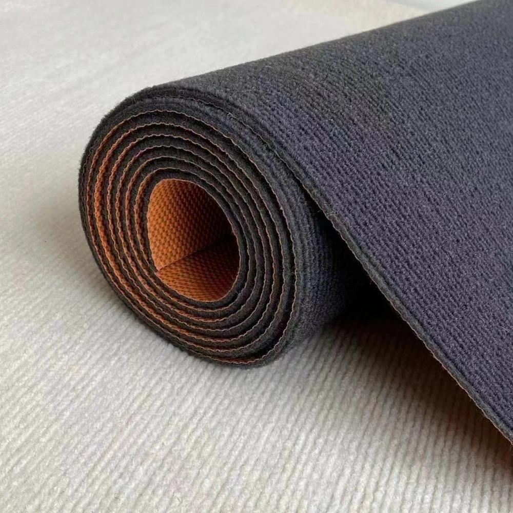 Non-Slip 60x90cm Office Swivel Chair Mat Auto-Adhesive No Mark Floor Protector Carpet for Computer Gaming Chairs Home Decorative