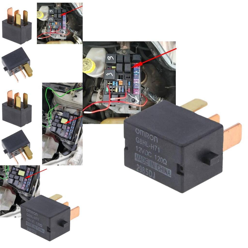 High Performance G8hl-h71-12vdc Automotive Relay Durable Abs Metal Construction