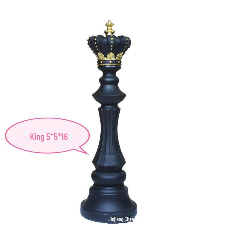 "Luxury Resin Chinese Chess Set: King, Queen, War Horse Pieces & Chessboard"