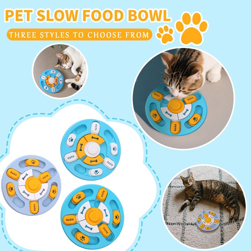 Premium Dog Puzzle Toys For IQ Training And Mental Stimulation, Dog Licking Pads With Suction Cups To Ease Anxiety And Keep Them Occupied!