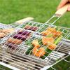Grătar Barbecue Casnic Accesorii pentru Grătar în Aer Liber Oțel Inoxidabil Suport pentru Pește Alimente BBQ Raft pentru Grătar Accesoriu pentru Vase de Gătit