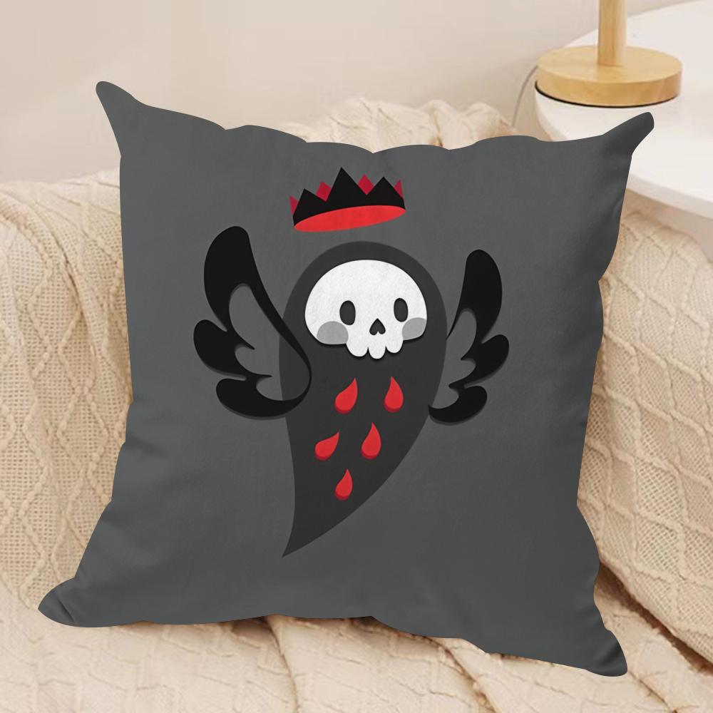 Cute Animal Cushion Cover Soft Plush Fabric DoubleSided Printed Cushion Covers for All Seasons Modern Home Decor