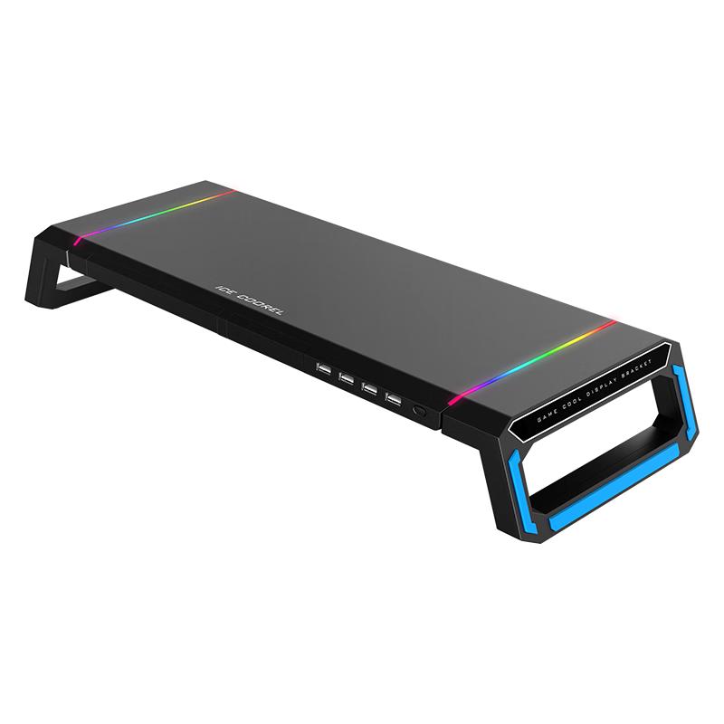 ICE COOREL T1 RGB Monitor & Laptop Riser with USB Hub