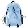 New Contrasting Color Schoolbag Female High School College Student Backpack Fashion Leisure Travel Lightweight Large Capacity Backpack