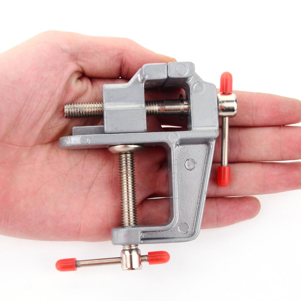 Příchod 3,5" hliníkové miniaturní malí klenotníci Hobby svorka na stolní lavicový svěrák Mini nástrojový svěrák Multifunkční