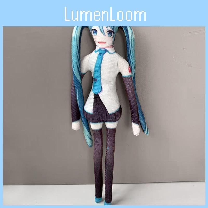 Hatsune Miku Plush Toy With Wire Frame For Collectors And Creative Displays