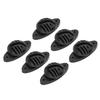 100 PCS Electric Fence Insulator Intermediate Bearing Rod Hemispherical Insulator Fence Front End