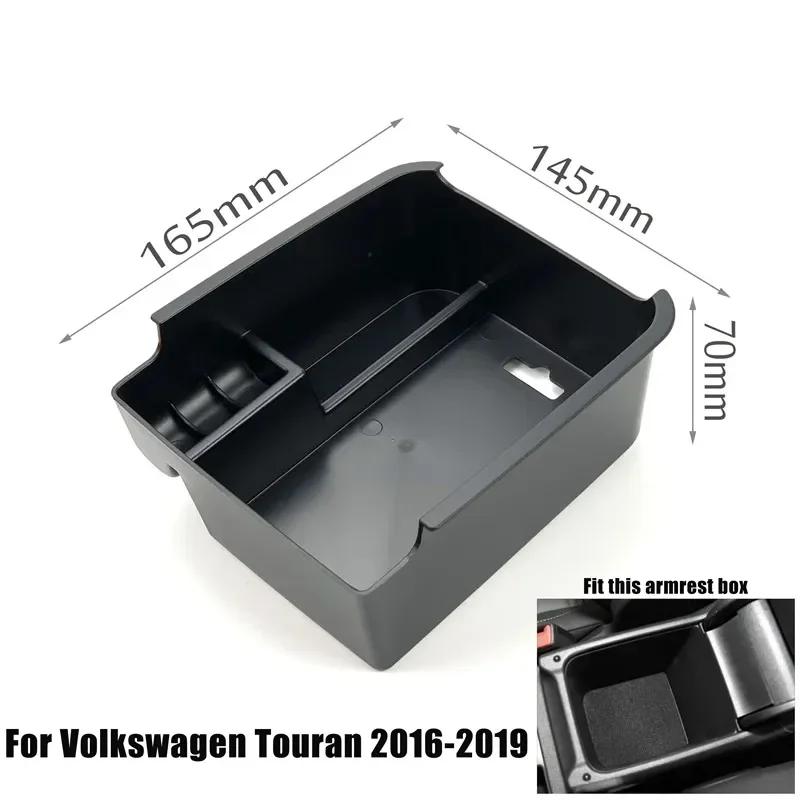 Car Accessories Armrest Storage Box For Volkswagen Golf 7 MK7 Golf 6 MK6 Scirocco Touran PASSAT Teramont Tiguan Touareg Sharan
