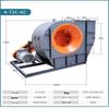 Belt-Driven Centrifugal Fan for Industrial Ventilation CN Plug (adapter Included)