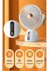 Smart USB Rechargeable Silent Desktop Fan with Long Battery Life