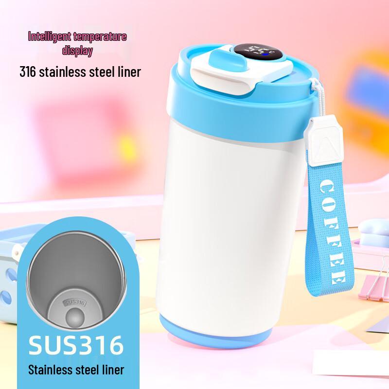 MRSIKEY Smart Temperature Display Insulated Coffee Travel Mug