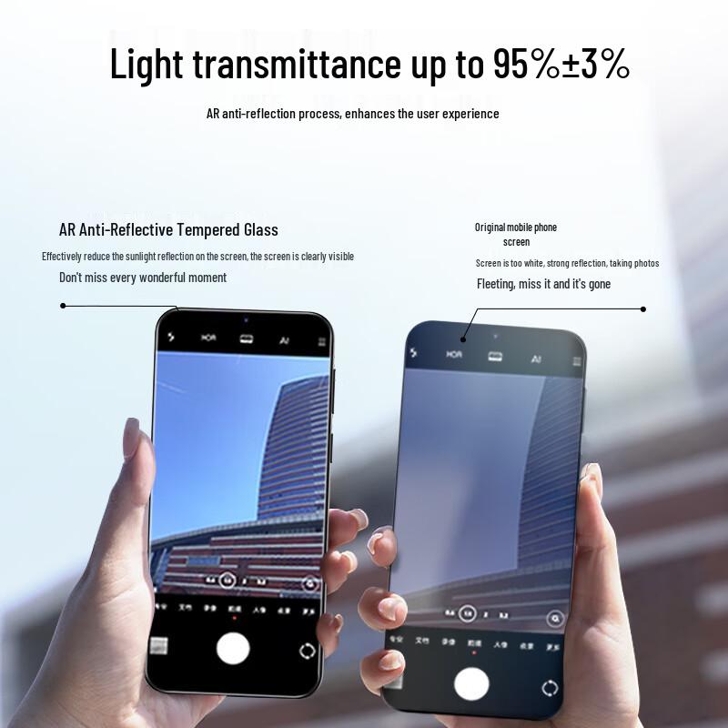 Blue Ape Huawei Pura X Max AR Enhanced Tempered Glass Screen Protector