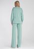 Elegant Women's Tracksuit - Set Hoodie and Trousers - Mint M1250 R. S